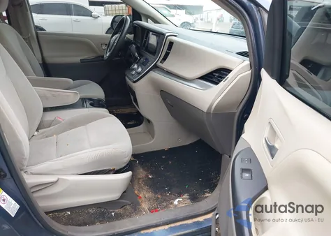 2015 Toyota Sienna Le 8 Passenger from USA, damaged, VIN 5TDKK3DC2FS581838